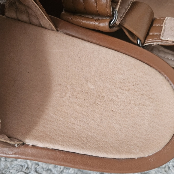 Madewell The Emmalee Brown Platform Sandal English Saddle - Picture 4 of 8